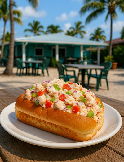 Florida Keys Spiny Lobster Roll