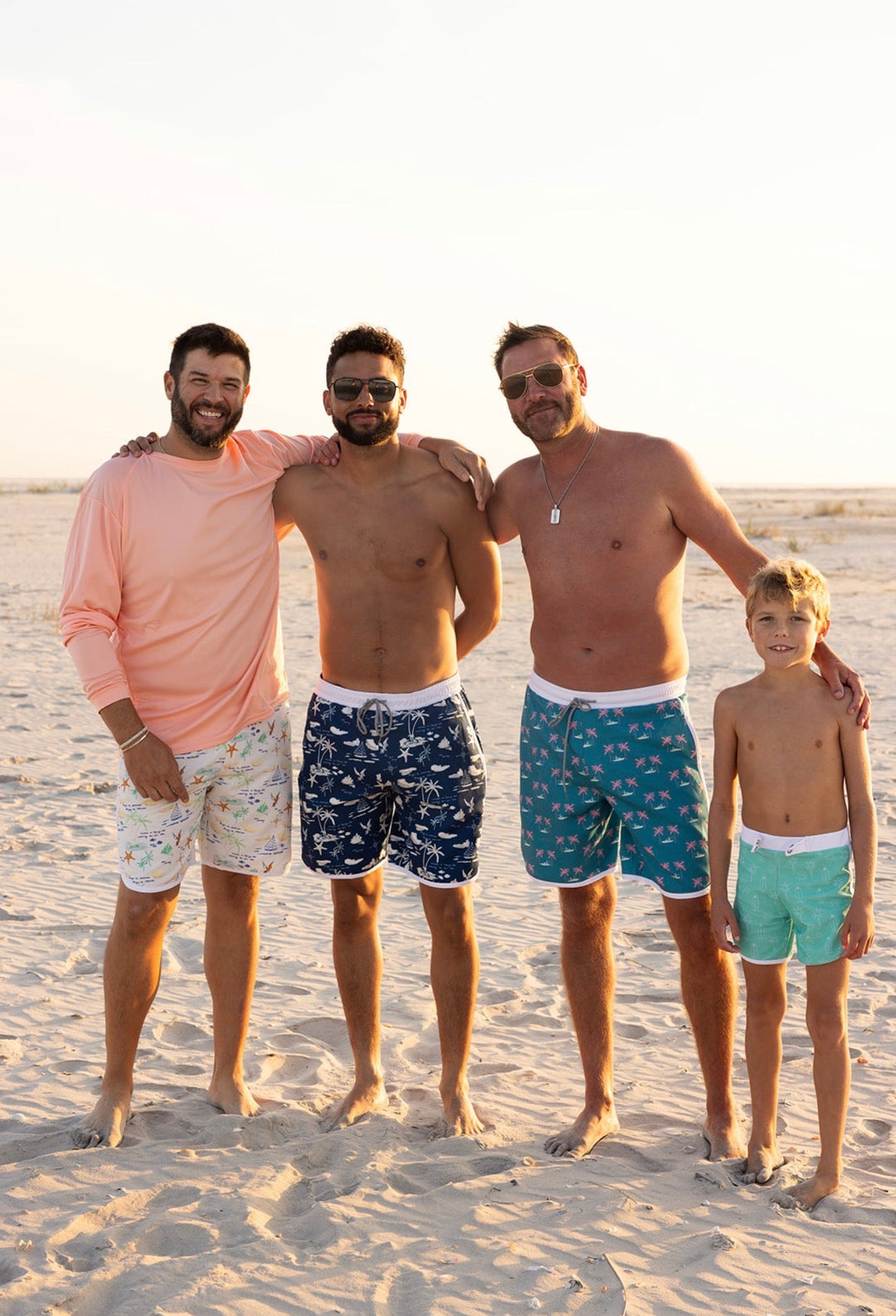 Lainsnow X The Last Mango- Men's Sunset Beach Broadshorts