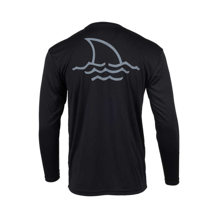 和紙 BOAT LONG SLEEVE FADE BLACK Last Mango Shark Fin Long 和紙 BOAT LONG SLEEVE FADE BLACK Last Mango Shark Fin Long