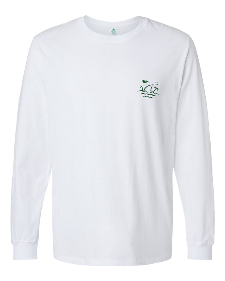 MGA Autumn Long Sleeve T-shirt 2022 白 Last Mango Cotton Long Sleeve Tee – Last Mango Boatworks